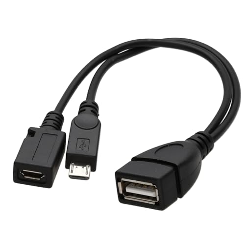 kenable USB OTG auf das Go Adapter Mit Mikro B Männlich & Weiblich Mit Strom Buchse von kenable