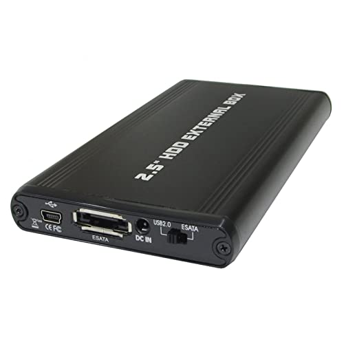 eSATA und USB 2,0 Combo Gehäuse Für IDE & SATA 2,5 Hart Festplatte von kenable