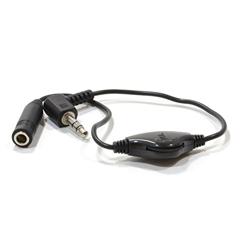kenable 3,5 mm Kopfhörer Lautstärke Kontrolle Für Stereo 3,5 mm Klinkenstecker Kabel Adapter von kenable