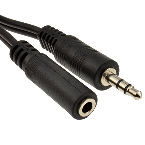 kenable 3,5 mm Stereo Klinkenstecker Zum Buchse Kopfhörer Verlängerung Kabel Anschlusskabel 5 m [5 Meter/5m] von kenable