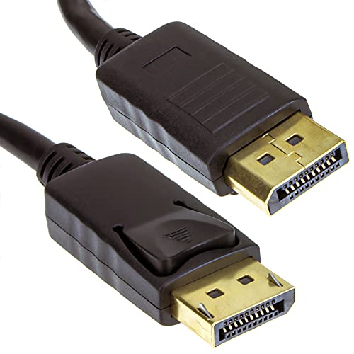 kenable DisplayPort Männlich Stecker Zum Stecker Video Kabel Vergoldeten 2 m Sicherungslasche [2 Meter/2m] von kenable
