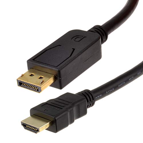 kenable DisplayPort Stecker Zum HDMI Männlich Stecker Display/Monitor/TV Kabel 1 m [1 Meter/1m] von kenable