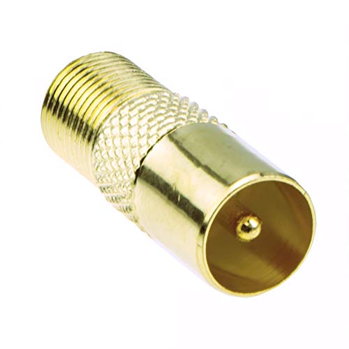 kenable F Stecker Twist on Anschluss Buchse Zum RF Koax Antenne Männlich Adapter Vergoldeten von kenable