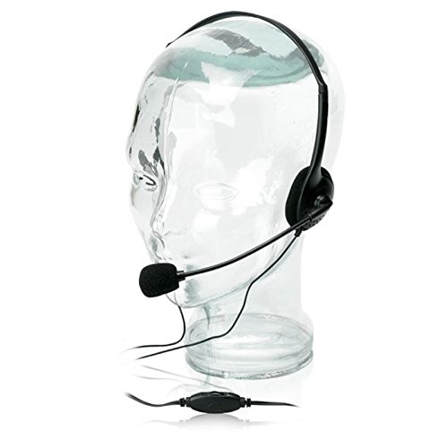 kenable Gembird Live Chat Stereo Headset & Boom Mikrofon Skype MSN Kopfhörer von kenable