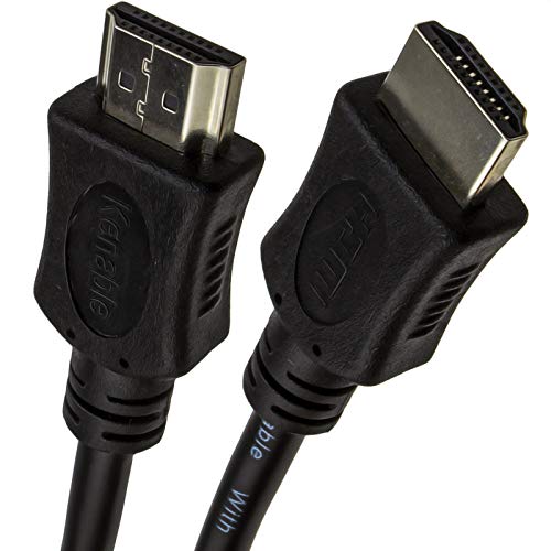 HDMI Kabel Hoch Geschwindigkeit 1080p HD TV Abgeschirmtes Anschlusskabel 1 m [1 Meter/1m] von kenable