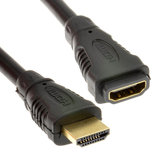 HDMI Verlängerung Anschlusskabel Männlich Zum Weiblich Hoch Geschwindigkeit Kabel 1080p HD TV 10 m [10 Meter/10m] von kenable
