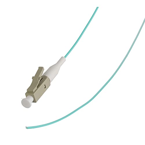 kenable OM4 Glasfaserkabel (LC Pigtail Simplex MM 62,5 125, 1 m) Aqua von kenable
