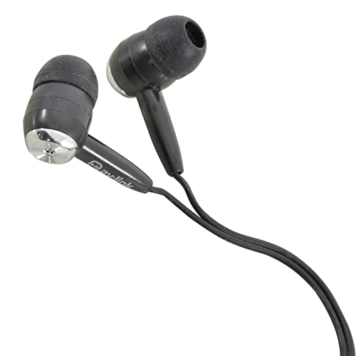 kenable QTX EC9B In-Ear Stereo MP3 Mobiltelefone PC Earphones Schwarz von kenable
