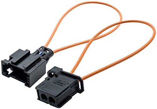 meisten Optische Faser Kabel Loop Anschluss Diagnosegerät Werkzeug Navigationssysteme weiblich/männlich Adapter für Porsche (Buchse Adapter + Stecker Adapter) von kenddeel