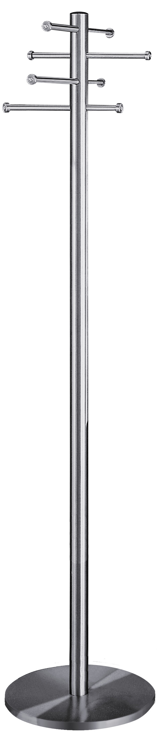 kerkmann Garderobenständer Arte, 8 Haken, silber von kerkmann