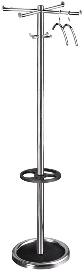kerkmann Garderobenständer Roma, 2 x 4 Haken, chrom kerkmann Garderobenständer Roma, 2 x 4 Haken, chrom von kerkmann