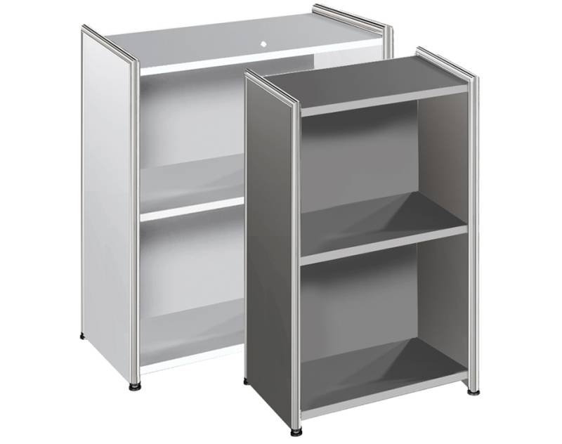 kerkmann Regal ARTLINE, 5 Böden, (B)410 mm, anthrazit von kerkmann