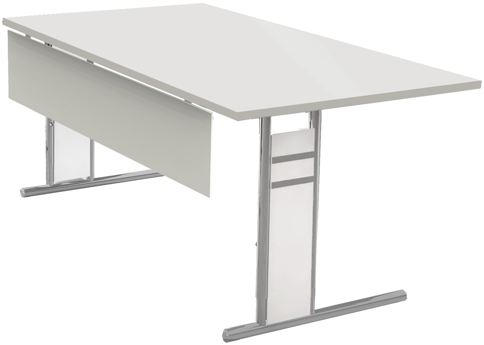 kerkmann Schreibtisch Form 4, (B)1.800 mm, graphit von kerkmann