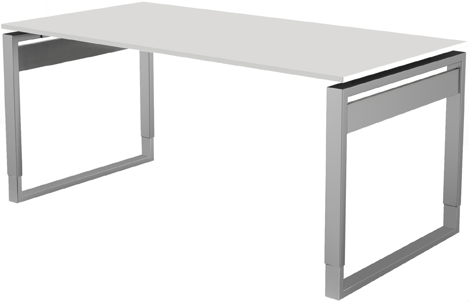 kerkmann Schreibtisch Form 5, (B)1.800 x (T)800 mm, weiß von kerkmann