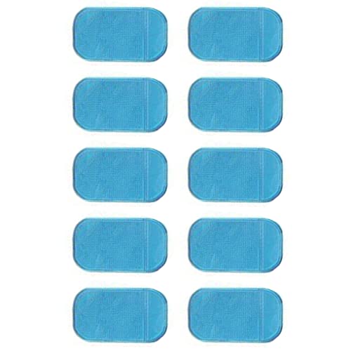 kesurpae 10 Stück Anti Rutsch Matte, Handy Pad, Geschenk, praktische Autoteile, Armaturenbrett, Spinnenmatten, frei drehbare Handy Pads, Blau von kesurpae