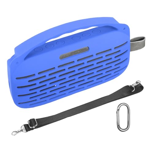 kesurpae Flex mit Lautsprecherhülle für Flex 2nd Silica Gel Ose Flex stoßfeste S OundLink B Silikonhülle für B OundLink Lautsprecher, Blau kesurpae Flex mit Lautsprecherhülle für Flex 2nd Silica Gel Ose Flex stoßfeste S OundLink B Silikonhülle für B OundLink Lautsprecher, Blau von kesurpae