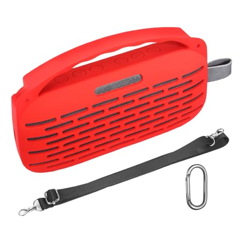 kesurpae Flex mit Lautsprecherhülle für Flex 2nd Silica Gel Ose Flex stoßfeste S OundLink B Silikonhülle für B OundLink Lautsprecher, Rot kesurpae Flex mit Lautsprecherhülle für Flex 2nd Silica Gel Ose Flex stoßfeste S OundLink B Silikonhülle für B OundLink Lautsprecher, Rot von kesurpae