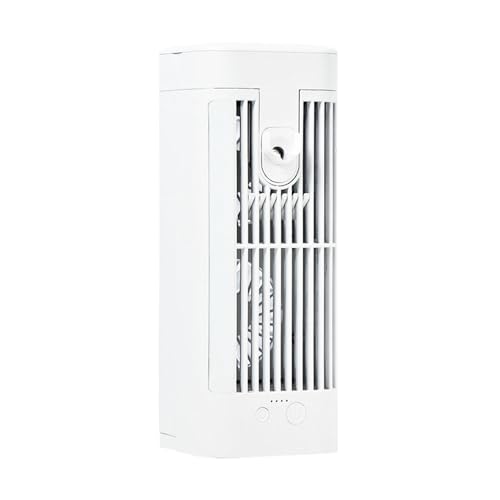 kesurpae Mini Lüfterkühler, sofortige Reduzierung der Umgebungstemperatur, Dual Motor, Dual Motor und Dual Lüfter, wiederaufladbarer Mini Lüfter, Spray (3600 mAh) von kesurpae