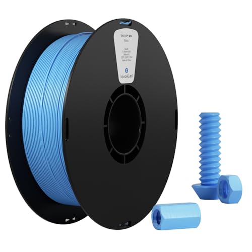 kexcelled ABS Filament 1,75 mm, 3D Drucker Filament, Hochhitzebeständiges und Langlebiges, Maßgenauigkeit +/- 0,03 mm, 1 kg Spule (2,2 lbs), Azur von kexcelled