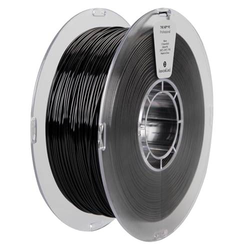 kexcelled PC Filament 1,75 mm, Polycarbonat 3D-Drucker Material, Hohe Festigkeit und Zähigkeit und Hitzebeständigkeit, Maßgenauigkeit +/- 0,03 mm, 1 kg (2,2 lbs) Spule, Schwarz von kexcelled