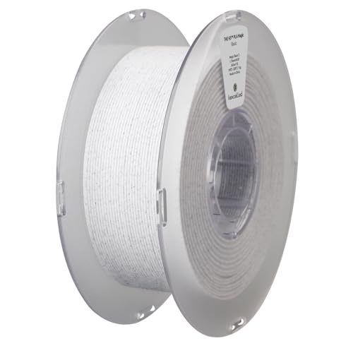 kexcelled PLA Marmor Filament 1,75 mm, Rockeffekt, 3D Druck Filament, Maßgenauigkeit +/- 0,03 mm, 1 kg Spule (2,2 lbs), Passend für die Meisten FDM-Drucker, Magic Black 2 von kexcelled