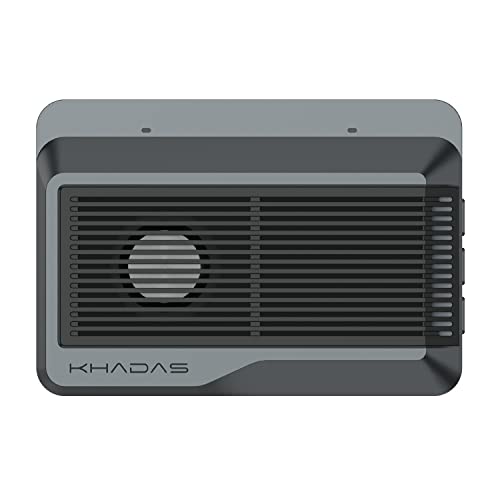 Mini ARM PC,Khadas Edge2 Basic ARM PC Single Board Computer RK3588s Einzelbrettcomputer mit 8-Core-64-Bit-CPU, 6 Tops AI NPU Wi-Fi 6 Bluetooth 5, 8K HD-Display & Decoder 4K UI & 4 Independent Displays von khadas