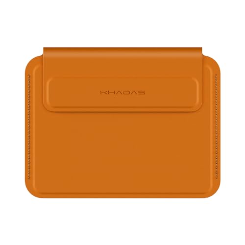 khadas Mind Schutzhülle aus Leder, tragbar, magnetisch, für Arbeitsstation, braunes Leder, schmales Design, resistent gegen Fingerabdrücke, 155 x 113 x 24 mm von khadas