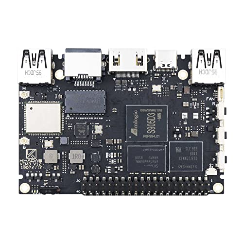 khadas VIM3L Amlogic S905D3 12 nm Prozess für niedrige Hitze und hohe Effizienz (VIM3L HTPC Kit) von khadas