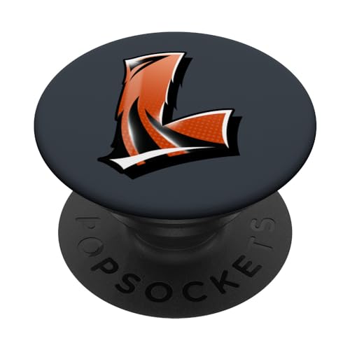 Buchstabe L Initiale Alphabet Monogramm Orange Grau Graffiti PopSockets mit austauschbarem PopGrip Buchstabe L Initiale Alphabet Monogramm Orange Grau Graffiti PopSockets mit austauschbarem PopGrip von kimiqueMonogram