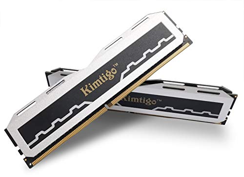 Kimtigo DDR4 32GB (16GB x 2) 3200MHz PC4-25600 CL19 1,35V U-DIMM ungepuffert Non-ECC für Gaming und Hochleistungs-Kompatibel mit Desktop-Speichermodul RAM Upgrade PC Speicher von kimtigo