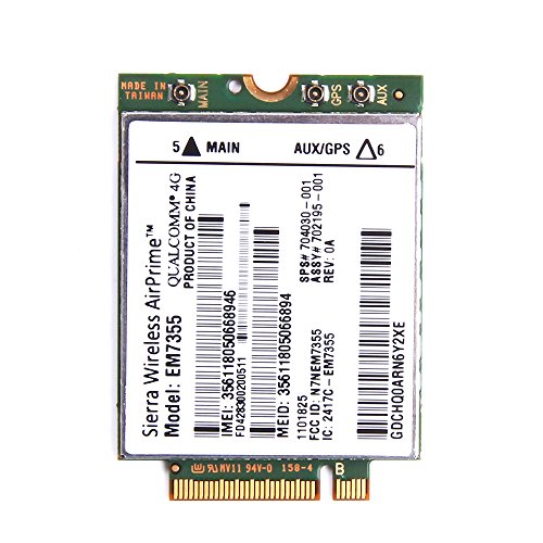 HP SPS 704030–001 em7355 Sierra gobi5000 LTE HSPA + EVDO NGFF WWAN 42 Mbit/s 4 G Karte von kindofsmile