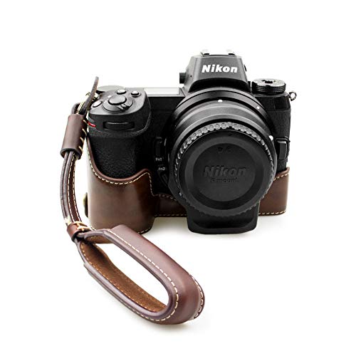 kinokoo Schutzhülle Kompatibel für Nikon Z6 / Z7 / Z6-2 / Z7-2 Kamera Halbtasche - PU Leder Kameratasche mit Handschlaufe - Kaffee kinokoo Schutzhülle Kompatibel für Nikon Z6 / Z7 / Z6-2 / Z7-2 Kamera Halbtasche - PU Leder Kameratasche mit Handschlaufe - Kaffee von kinokoo