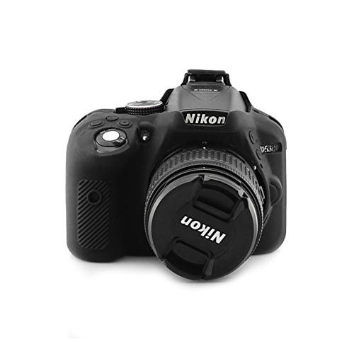 kinokoo Silikon Cover für Nikon D5300 Kamera Schutzhülle Gummi, Schwarz von kinokoo
