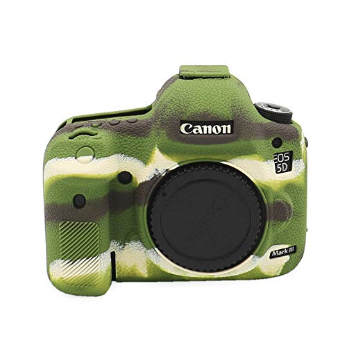 kinokoo Silikon Hülle für Canon EOS 5D Mark III Schutzhülle Gummi Case (Camouflage) von kinokoo