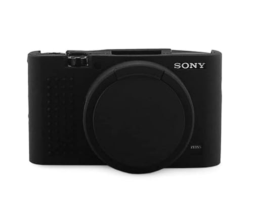 kinokoo Silikon-Schutzhülle für Sony DSC-RX100M2/M3/M4/M5/M6 RX100 II/RX100 III/RX100 IV/RX100 V/RX100 VI (schwarz) von kinokoo