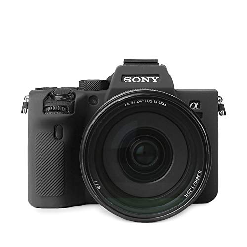 kinokoo Silikonhülle für Sony A7RM4 Schutzhülle für Sony A7R IV Sony ILCE-7RM4 Silikonhülle （schwarz） von kinokoo