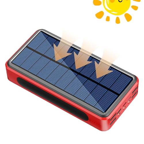 Solar Ladegerät Power Bank, 30000 mAH Hochkapazität Portable Ladegerät, Solar -Panel -Ladegerät mit LED -Taschenlampen, schnelles Ladeer externer Akku für Handy -Tablets Solar Ladegerät Power Bank, 30000 mAH Hochkapazität Portable Ladegerät, Solar -Panel -Ladegerät mit LED -Taschenlampen, schnelles Ladeer externer Akku für Handy -Tablets von kinrguiyuez