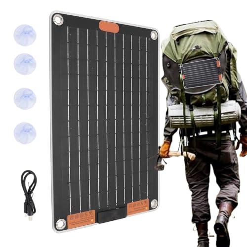 Tragbares Solarpanel-Ladegerät, Outdoor-Solar-Ladegerät, Multi-Geräte-Ladeversorgung, schnelles Aufladen, externer Akku für Wandern, Rucksackreisen, Camping, Reisen Tragbares Solarpanel-Ladegerät, Outdoor-Solar-Ladegerät, Multi-Geräte-Ladeversorgung, schnelles Aufladen, externer Akku für Wandern, Rucksackreisen, Camping, Reisen von kinrguiyuez