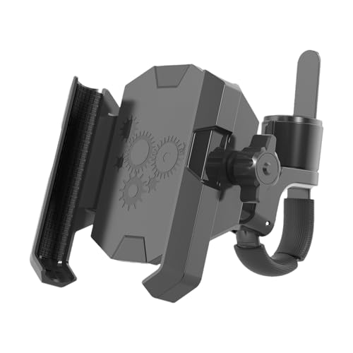 kinrguiyuez Motorrad-Handyhalterung – Handyklemme für Roller – Anti-Shake-Mountainbikes Lenkervorbau Handyhalterung für Smartphone von kinrguiyuez