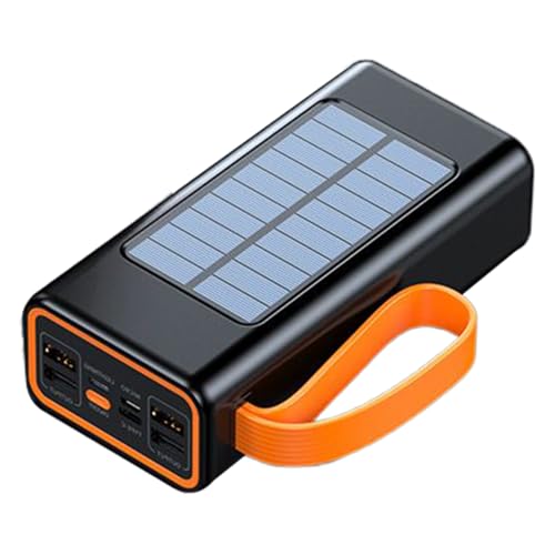 kinrguiyuez Solar Powerbank,Powerbank Für Smartphones & Elektronikgeräte - Kompakter Externer Akku Für Camping Wanderungen Angeln Outdoor kinrguiyuez Solar Powerbank,Powerbank Für Smartphones & Elektronikgeräte - Kompakter Externer Akku Für Camping Wanderungen Angeln Outdoor von kinrguiyuez
