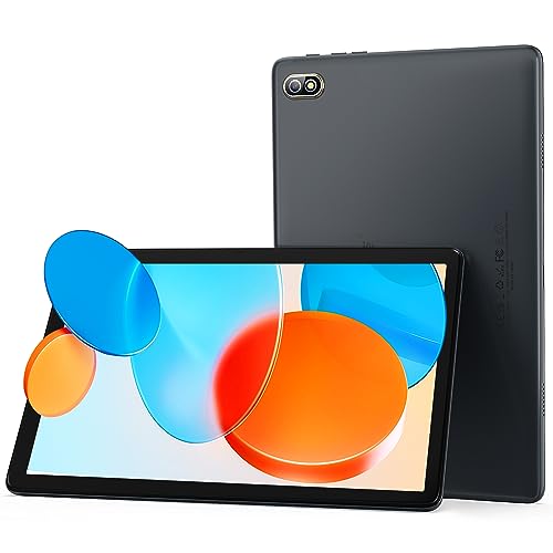 kinstone Gaming Tablet,Touchscreen Gaming Tablet PC MTK 8183 Octa-Core CPU, Android 12 Tablette 10.1 Zoll mit 6GB RAM 128GB ROM,6000mAh Akku,5G WiFi Tablette,Widevine L1,2MP+5MP Kamera,GPS,BT5.0,Grau von kinstone