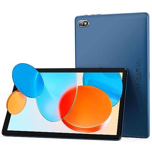 kinstone Gaming Tablet 10.1 Zoll, Android 12 Tablet,6GB RAM+128GB ROM(1TF erweiterbar),Octa-Core Prozessor,6000mAH Akku,5G WLAN,Google GMS Certified,Widevine L1,Face ID,Dual Kamera,GPS,BT5.0,Blau von kinstone