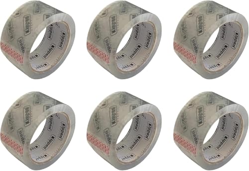 kippen 9004TR2 Klebeband, 6 Rollen, transparent, 66 m x 50 mm. kippen 9004TR2 Klebeband, 6 Rollen, transparent, 66 m x 50 mm. von kippen