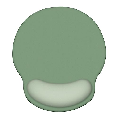 kiskick Mauspad, rutschfestes Silikon-Mauspad, ergonomisches Mauspad mit bequemer Gel-Handballenauflage, wasserdicht, einfarbig, Laptop, Gaming-Mauspad, Computerzubehör, Grün kiskick Mauspad, rutschfestes Silikon-Mauspad, ergonomisches Mauspad mit bequemer Gel-Handballenauflage, wasserdicht, einfarbig, Laptop, Gaming-Mauspad, Computerzubehör, Grün von kiskick