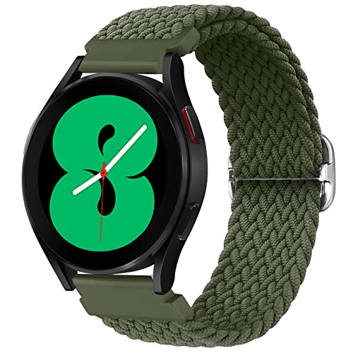 20mm Elastisches Armband Nylon Kompatibel mit Samsung Galaxy Watch 5 40mm 44mm/ Galaxy Watch 5 pro 45mm/ Galaxy Watch 4 / Galaxy Watch 4 Clalssic/Active 2, Geflochtenes Sport Uhrenarmband Solo Loop 20mm Elastisches Armband Nylon Kompatibel mit Samsung Galaxy Watch 5 40mm 44mm/ Galaxy Watch 5 pro 45mm/ Galaxy Watch 4 / Galaxy Watch 4 Clalssic/Active 2, Geflochtenes Sport Uhrenarmband Solo Loop von kitway-my