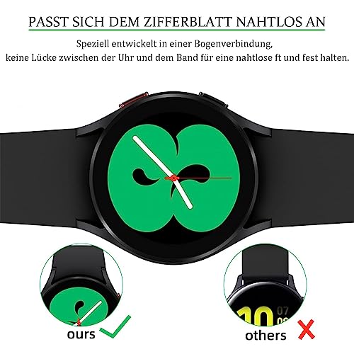 Kitway Armband für Galaxy Watch 5 Pro Armband 45mm, Kompatibel mit Samsung Galaxy Watch 6/5/4 Armband 40mm 44mm, Silikon Sport Ersatzbänder für Galaxy Watch 6 Classic Armband 47mm 43mm (1) von kitway-my