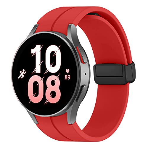 Kitway Armband für Galaxy Watch 5 Pro Armband 45mm, Kompatibel mit Samsung Galaxy Watch 7/6/5/4 Armband 40mm 44mm, Silikon Sport Ersatzbänder für Samsung Watch Kitway Armband für Galaxy Watch 5 Pro Armband 45mm, Kompatibel mit Samsung Galaxy Watch 7/6/5/4 Armband 40mm 44mm, Silikon Sport Ersatzbänder für Samsung Watch von kitway-my