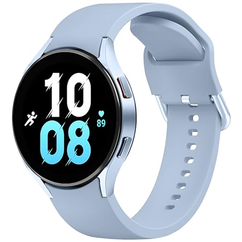 Kitway Galaxy Watch 4/5/6/7 40mm 44mm Armband, Kompatibel mit Samsung Wacth 5 Pro 45mm / Galaxy Watch 6 Classic 43mm 47mm, Galaxy Watch 4 Classic 42mm / 46mm, Weich Silikon Sport Armbänder Verstellbar Kitway Galaxy Watch 4/5/6/7 40mm 44mm Armband, Kompatibel mit Samsung Wacth 5 Pro 45mm / Galaxy Watch 6 Classic 43mm 47mm, Galaxy Watch 4 Classic 42mm / 46mm, Weich Silikon Sport Armbänder Verstellbar von kitway-my