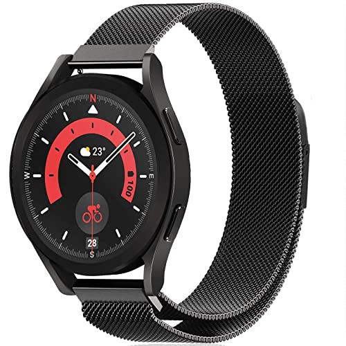 Kitway Kompatibel Samsung Galaxy Watch 4 Classic Armband 46mm/42mm,Watch 4 40/44mm Armband,Galaxy Watch Active 2 40mm 44mm Armband Metall Frauen Männer, 20mm Metallarmband Edelstahl für Männer Schwarz Kitway Kompatibel Samsung Galaxy Watch 4 Classic Armband 46mm/42mm,Watch 4 40/44mm Armband,Galaxy Watch Active 2 40mm 44mm Armband Metall Frauen Männer, 20mm Metallarmband Edelstahl für Männer Schwarz von kitway-my