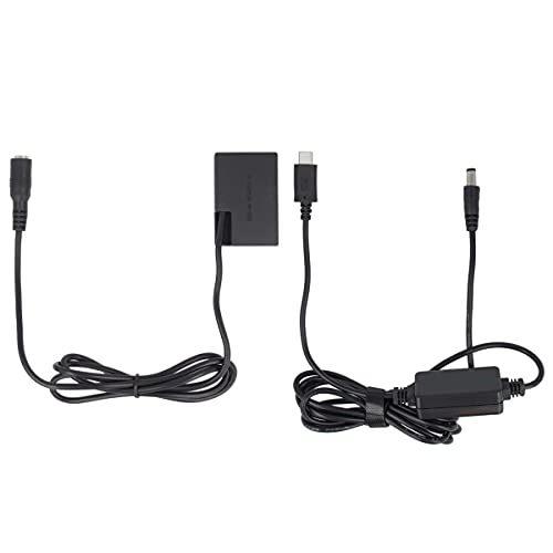 DC-Kuppler + PD USB Typ-C Adapter Set - kompatibel mit Canon DR-E18 - LP-E17 von kj-vertrieb